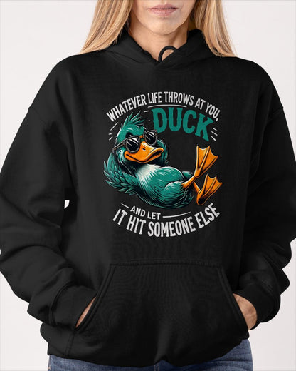 Funny Duck Graphic Tees Men Women Teens Funny Quote Gift T-Shirt For WOMAN - TRACY00 (SKU-TRAN-120504)