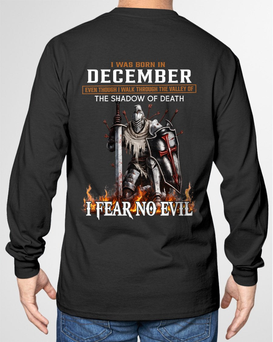 DECEMBER - I FEAR NO EVIL T-shirt For MAN - TRACY12 (SKU2605-269-12)