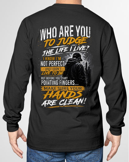 HANDS ARE CLEAN T-shirt For MAN - TRACY00 (SKU2605-305-00)