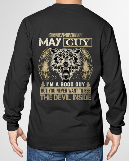 MAY - THE DEVIL INSIDE T-shirt For MAN - TRACY05 (SKU2605-272-05)