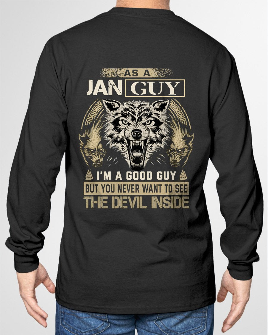 JANUARY - THE DEVIL INSIDE T-shirt For MAN - TRACY01 (SKU2605-272-01)