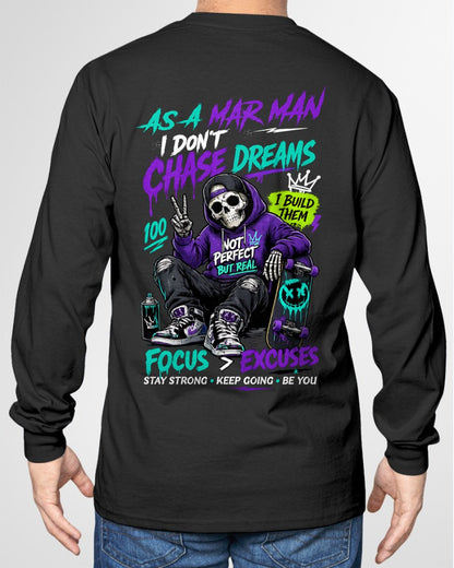 MARCH - I DON'T CHASE DREAM T-Shirt For MAN - TRACY03 (SKU2605-361-03)