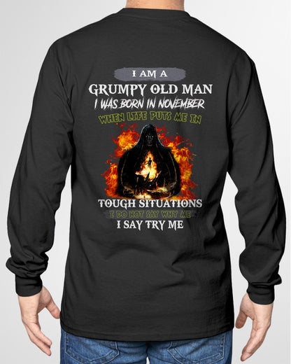NOVEMBER - TOUGH SITUATIONS T-shirt For MAN - TRACY11 (SKU2605-418-11)
