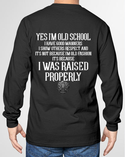 I WAS RAISED PROPERLY T-Shirt For MAN - TRACY00 (SKU2606-184-00)