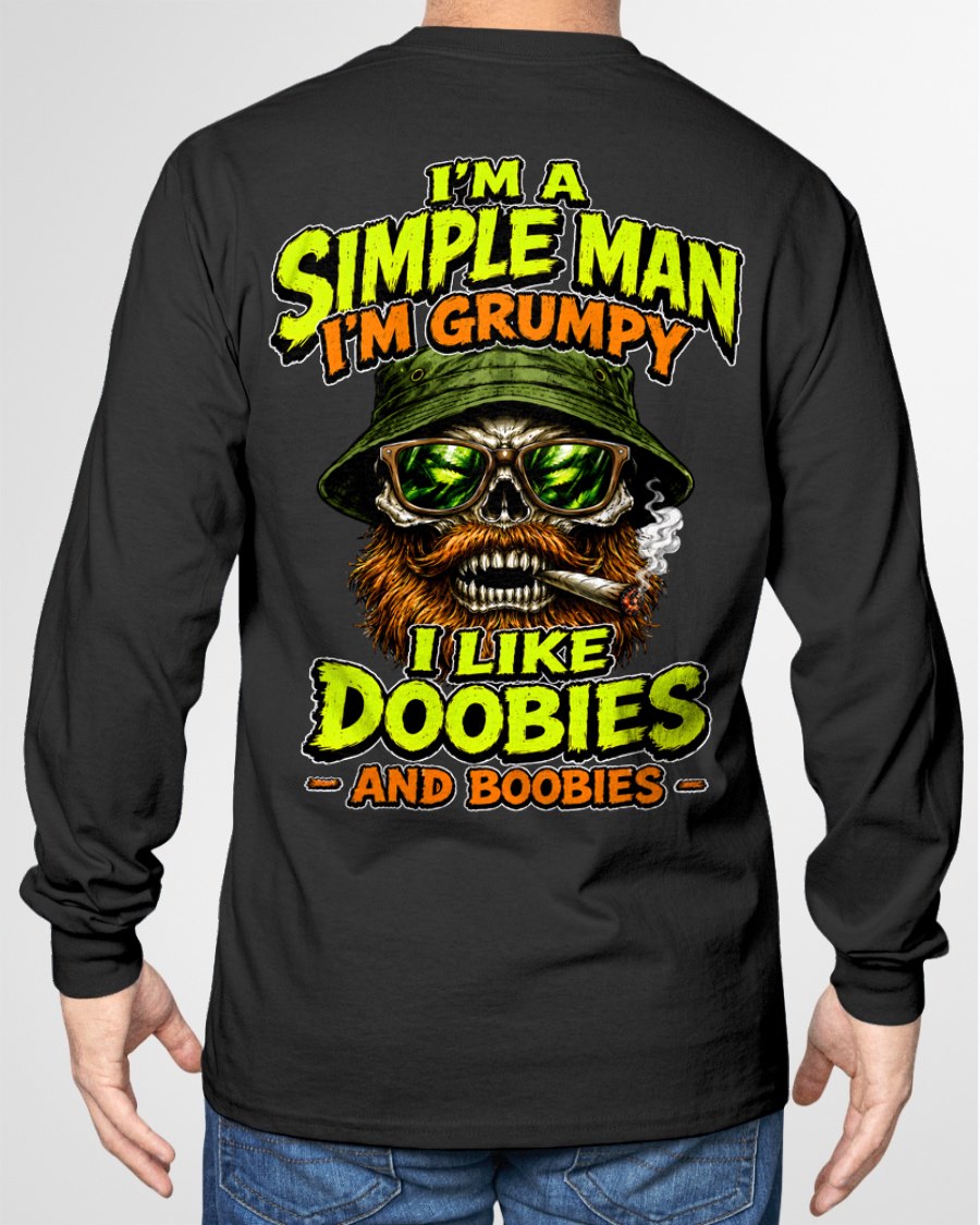 I'M A SIMPLE MAN - Birthday T-Shirt For MAN - TRACY00 (SKU2608-393-00)