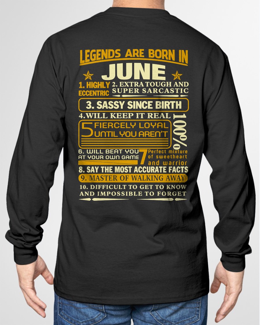 JUNE - LEGENDS ARE BORN IN JUNE For MAN - TRACY06 (SKU2605-242-06)