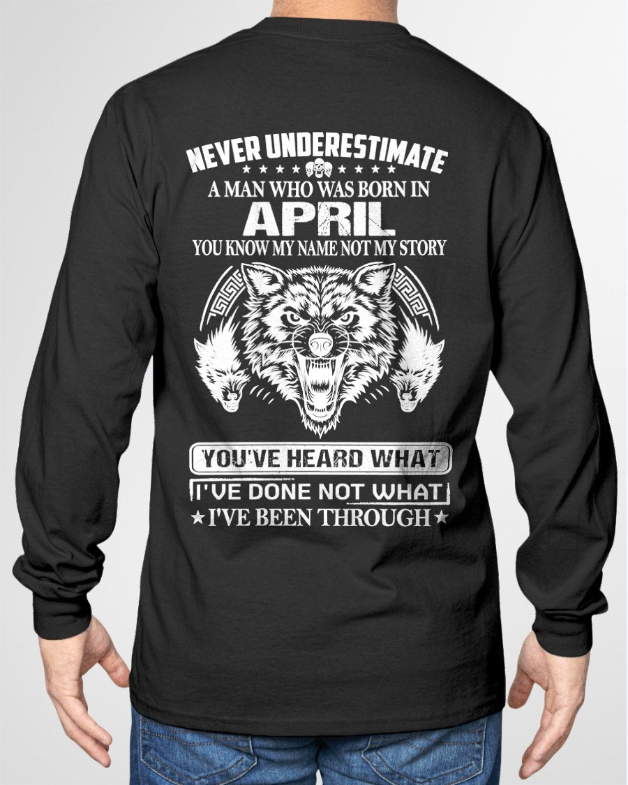 APRIL - YOU KNOW MY NAME BUT MY STORY T-Shirt For MAN - TRACY04 (SKU2605-373-04)