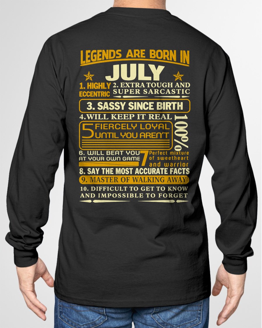 JULY - LEGENDS ARE BORN IN JULY For MAN - TRACY07 (SKU2605-242-07)