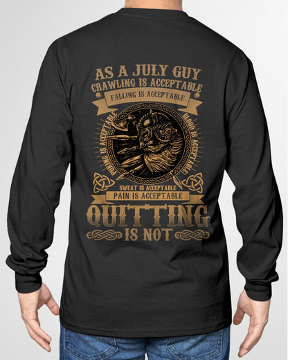 JULY - CRAWLING IS ACCEPTABLE T-Shirt For MAN - TRACY07 (SKU2606-150-07)