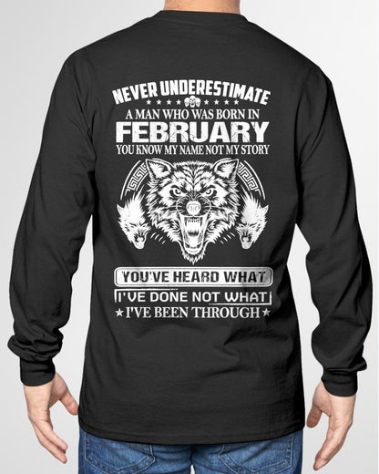 FEBRUARY - YOU KNOW MY NAME BUT MY STORY T-Shirt For MAN - TRACY02 (SKU2605-373-02)