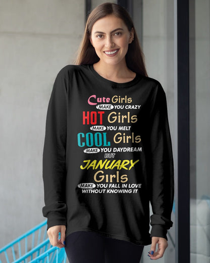 JANUARY - CUTE GIRL T-Shirt For WOMAN - TRACY01 (SKU2607-252-01)