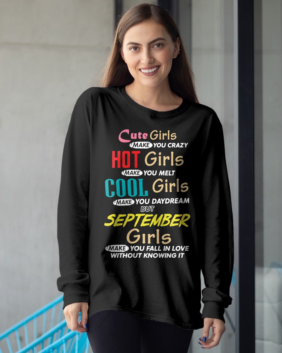 SEPTEMBER - CUTE GIRL T-Shirt For WOMAN - TRACY09 (SKU2607-252-09)