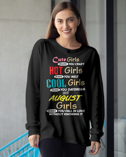 AUGUST - CUTE GIRL T-Shirt For WOMAN - TRACY08 (SKU2607-252-08)