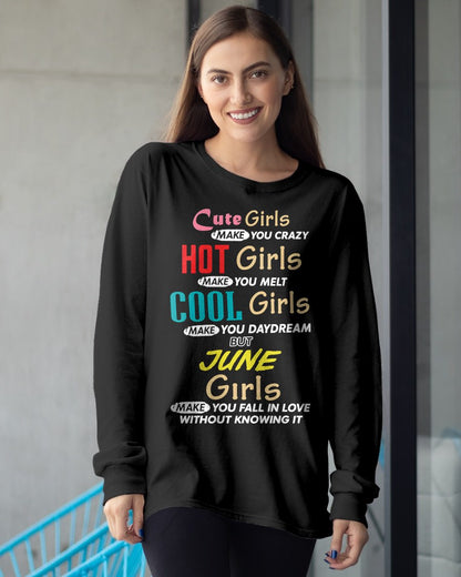 JUNE - CUTE GIRL T-Shirt For WOMAN - TRACY06 (SKU2607-252-06)