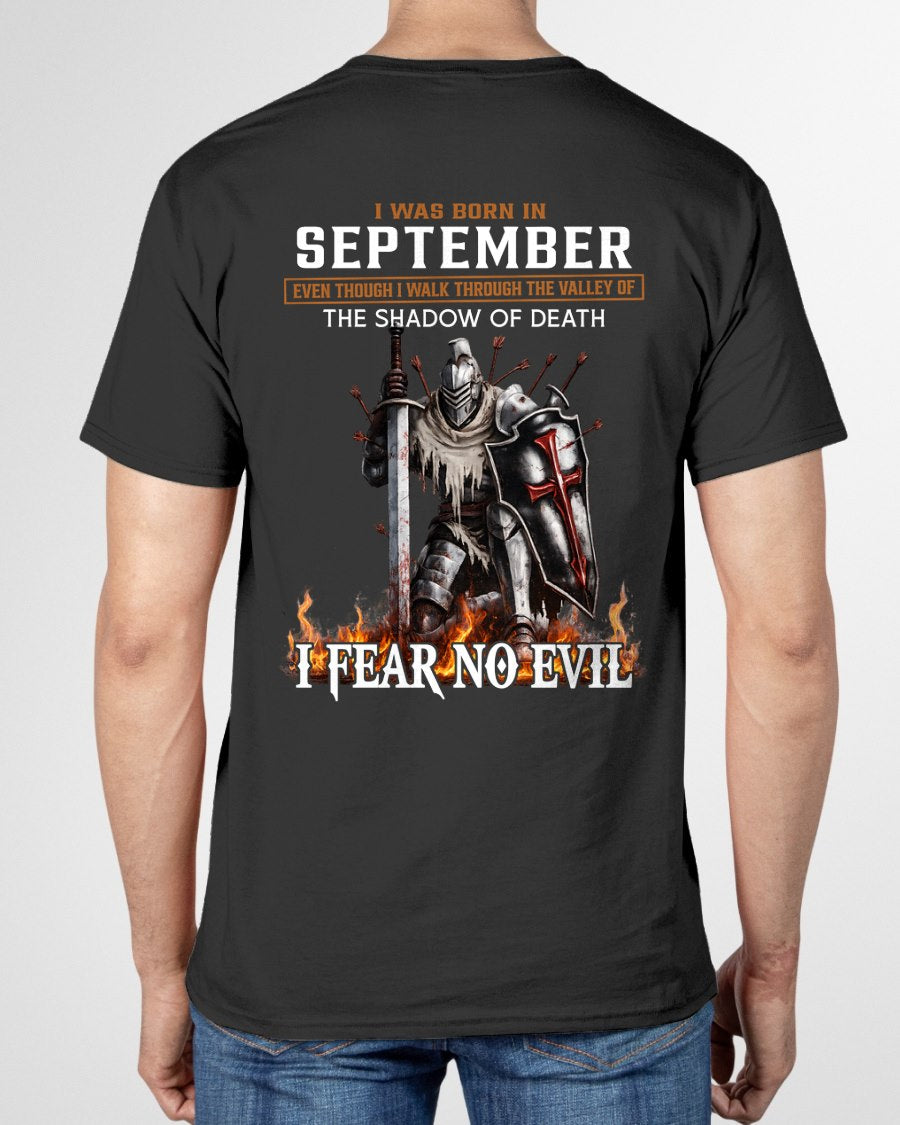 SEPTEMBER - I FEAR NO EVIL T-shirt For MAN - TRACY09 (SKU2605-269-09)