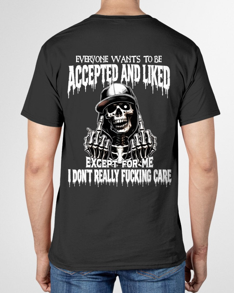 "I DON'T REALLY FUCKING CARE" T-shirt For MAN - TRACY00 (SKU2606-268-00)