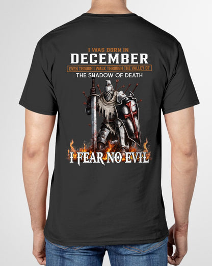 DECEMBER - I FEAR NO EVIL T-shirt For MAN - TRACY12 (SKU2605-269-12)