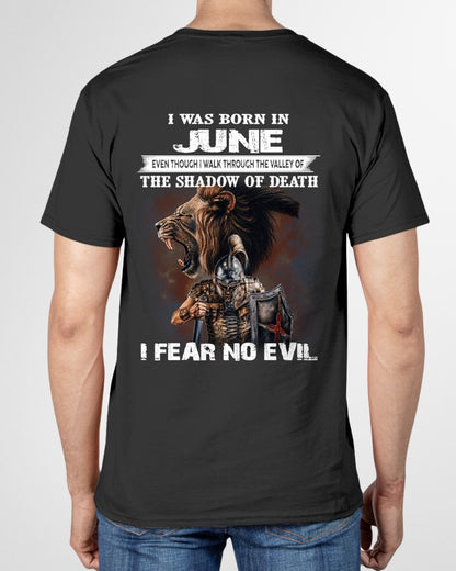 JUNE - EVEN THOUGH I WALK THROUGH THE VALLEY T-Shirt For MAN - TRACY06 (SKU2606-168-06)