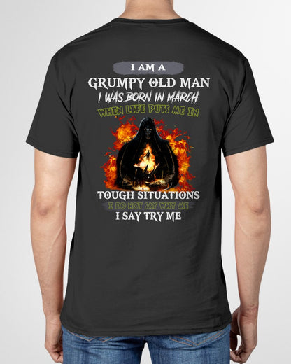 MARCH - TOUGH SITUATIONS T-shirt For MAN - TRACY03 (SKU2605-418-03)