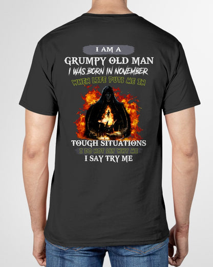NOVEMBER - TOUGH SITUATIONS T-shirt For MAN - TRACY11 (SKU2605-418-11)