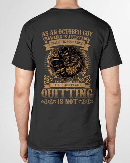 OCTOBER - CRAWLING IS ACCEPTABLE T-Shirt For MAN - TRACY10 (SKU2606-150-10)