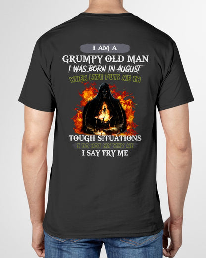 AUGUST - TOUGH SITUATIONS T-shirt For MAN - TRACY08 (SKU2605-418-08)