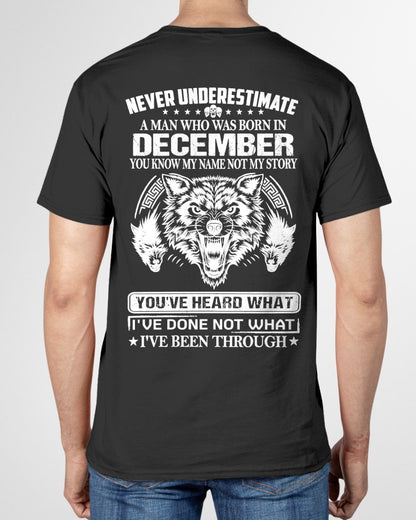 DECEMBER - YOU KNOW MY NAME BUT MY STORY T-Shirt For MAN - TRACY12 (SKU2605-373-12)