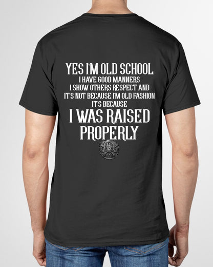 I WAS RAISED PROPERLY T-Shirt For MAN - TRACY00 (SKU2606-184-00)