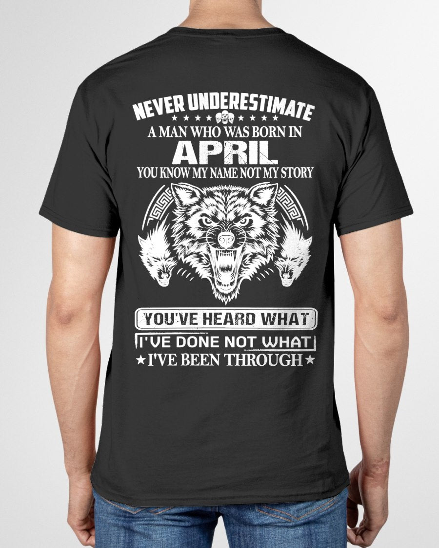 APRIL - YOU KNOW MY NAME BUT MY STORY T-Shirt For MAN - TRACY04 (SKU2605-373-04)