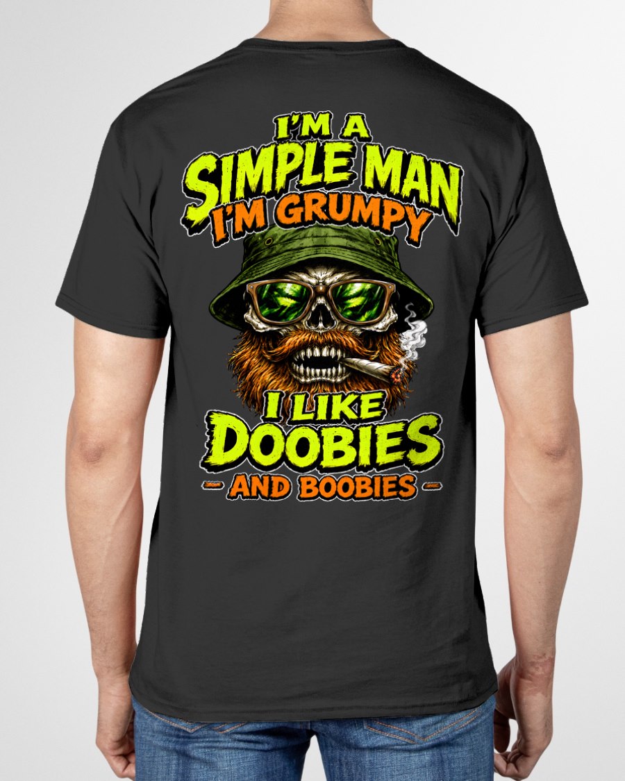 I'M A SIMPLE MAN - Birthday T-Shirt For MAN - TRACY00 (SKU2608-393-00)