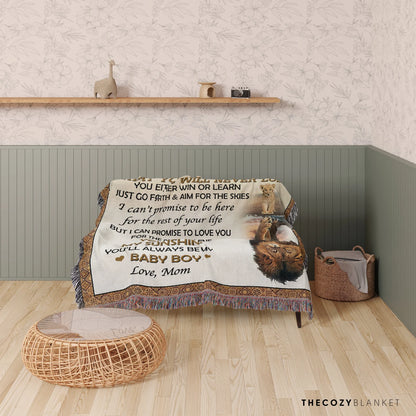 Special Gift For Baby Boy Blanket - From Mom