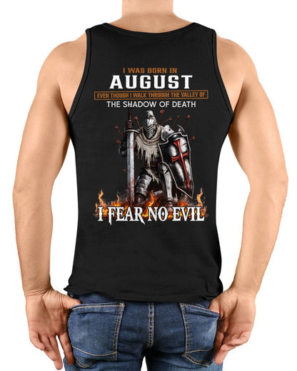 AUGUST - I FEAR NO EVIL T-shirt For MAN - TRACY08 (SKU2605-269-08)