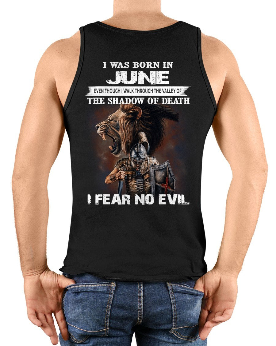 JUNE - EVEN THOUGH I WALK THROUGH THE VALLEY T-Shirt For MAN - TRACY06 (SKU2606-168-06)