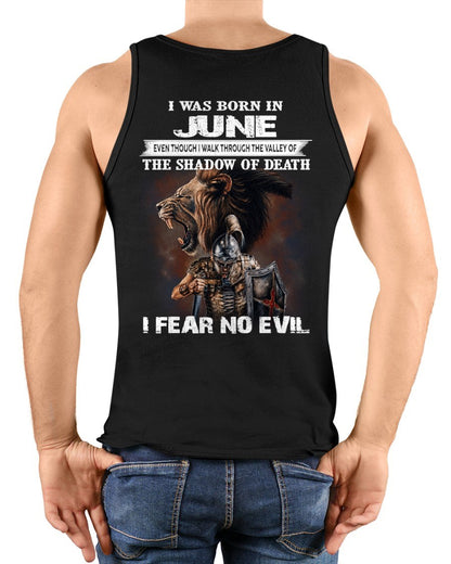 JUNE - EVEN THOUGH I WALK THROUGH THE VALLEY T-Shirt For MAN - TRACY06 (SKU2606-168-06)