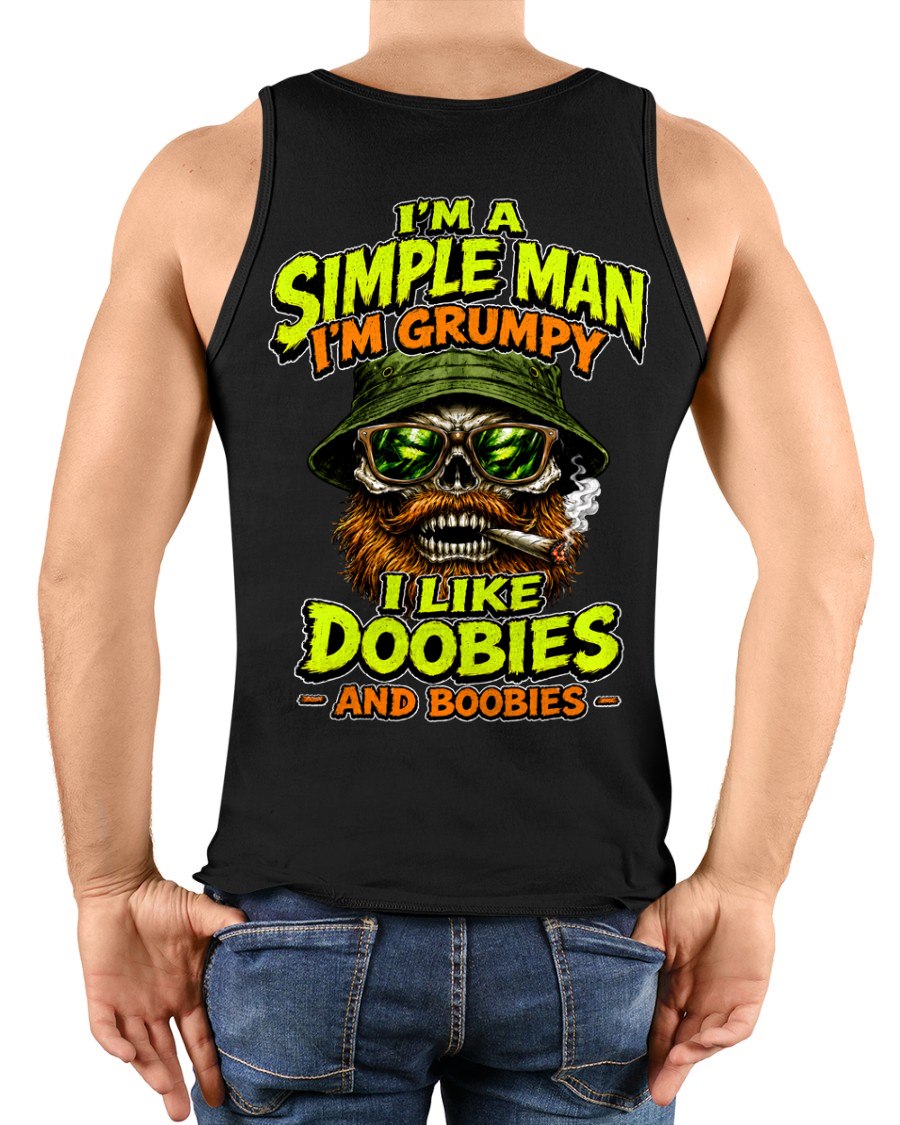 I'M A SIMPLE MAN - Birthday T-Shirt For MAN - TRACY00 (SKU2608-393-00)