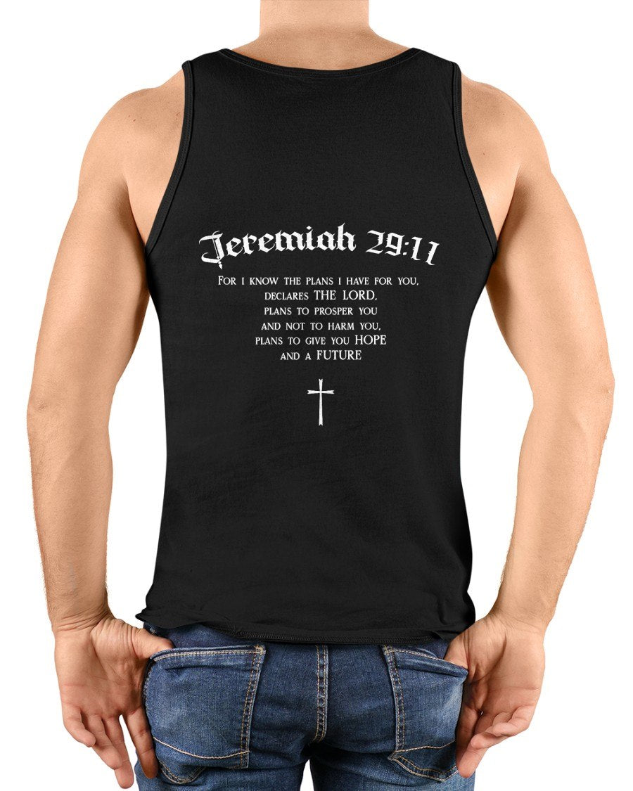 Jeremiah 2911 Christian Bible Verse Religious Back Design T-Shirt For MAN - TRACY00 (SKU-TRAN-180505)