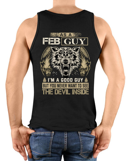 FEBRUARY - THE DEVIL INSIDE T-shirt For MAN - TRACY02 (SKU2605-272-02)
