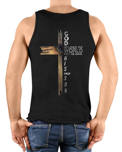 Son of God Jesus Christ Cross Christian 9 John 3 16 T-Shirt For MAN - TRACY00 (SKU-TRAN-180506)