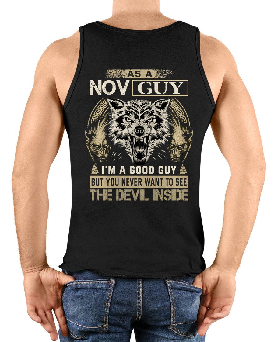 NOVEMBER - THE DEVIL INSIDE T-shirt For MAN - TRACY11 (SKU2605-272-11)