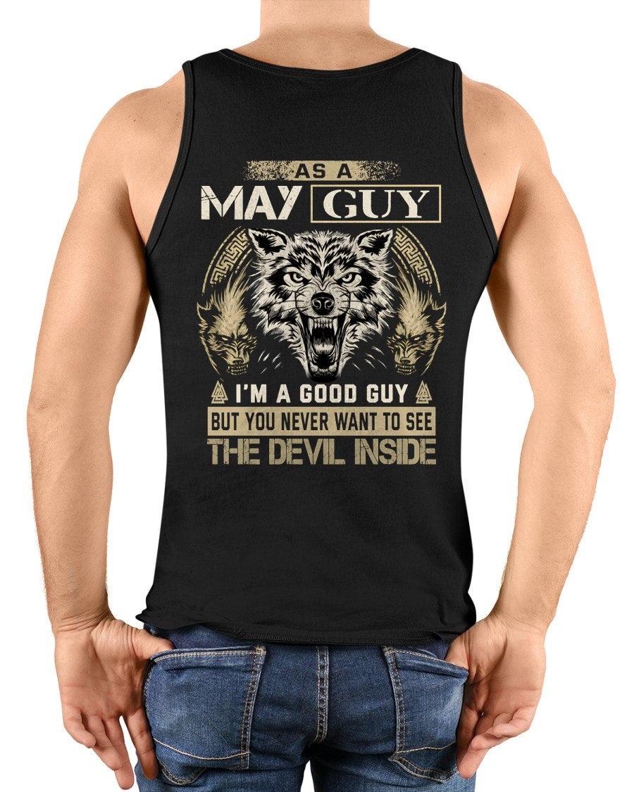 MAY - THE DEVIL INSIDE T-shirt For MAN - TRACY05 (SKU2605-272-05)