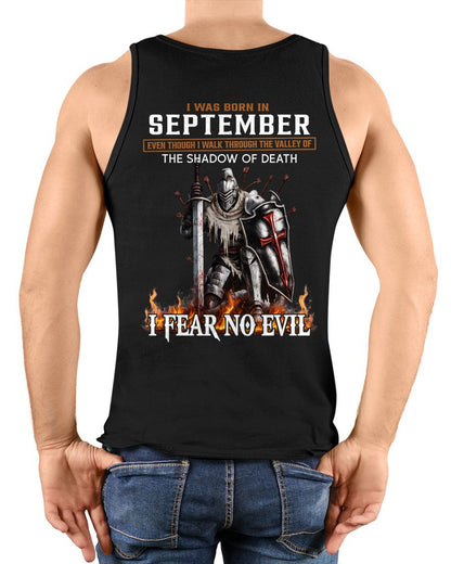 SEPTEMBER - I FEAR NO EVIL T-shirt For MAN - TRACY09 (SKU2605-269-09)