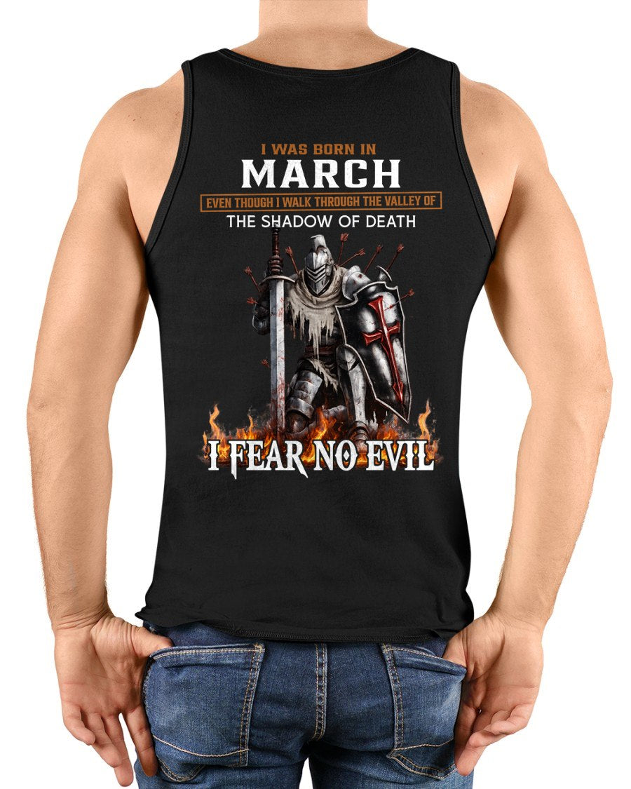 MARCH - I FEAR NO EVIL T-shirt For MAN - TRACY03 (SKU2605-269-03)