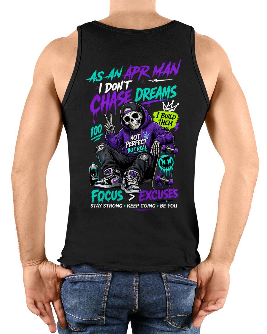 APRIL - I DON'T CHASE DREAM T-Shirt For MAN - TRACY04 (SKU2605-361-04)