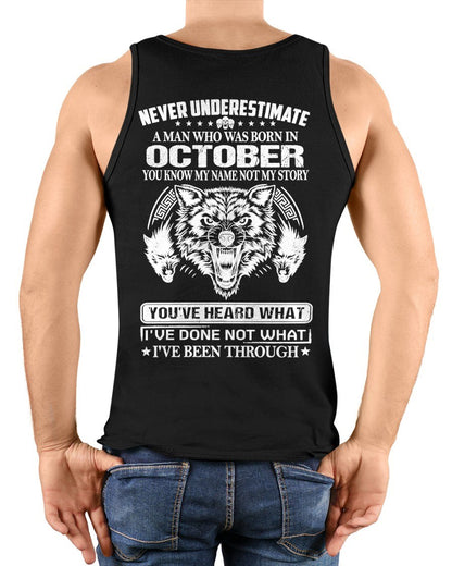 OCTOBER - YOU KNOW MY NAME BUT MY STORY T-Shirt For MAN - TRACY10 (SKU2605-373-10)