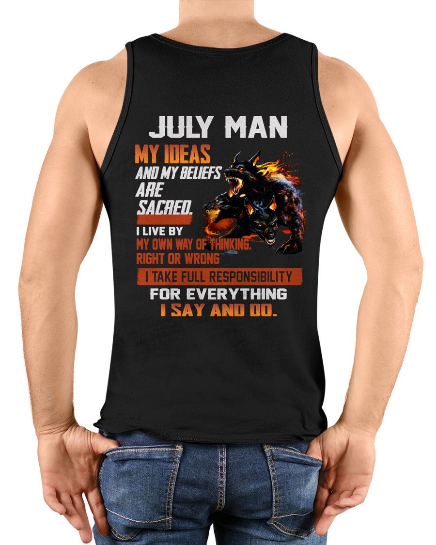 JULY - "I SAY AND DO" T-shirt For MAN - TRACY07 (SKU2607-50-07)