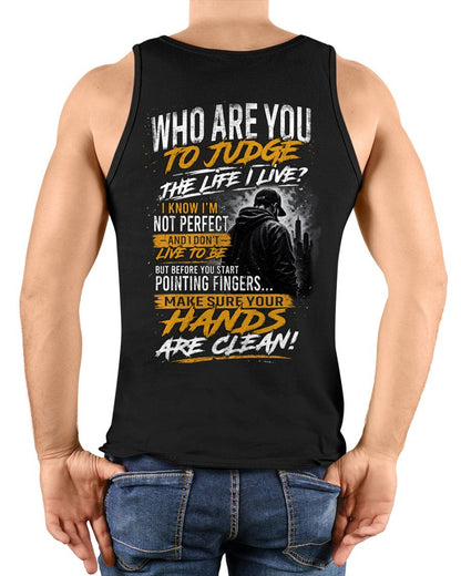 HANDS ARE CLEAN T-shirt For MAN - TRACY00 (SKU2605-305-00)