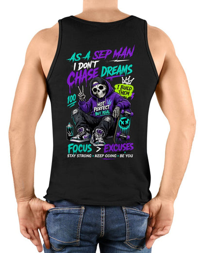 SEPTEMBER - I DON'T CHASE DREAM T-Shirt For MAN - TRACY09 (SKU2605-361-09)