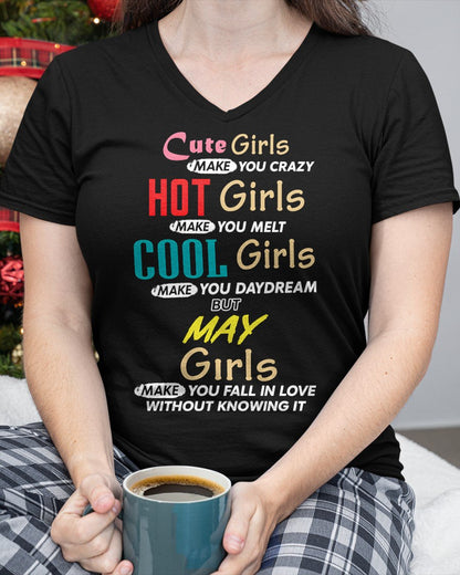 MAY - CUTE GIRL T-Shirt For WOMAN - TRACY05 (SKU2607-252-05)