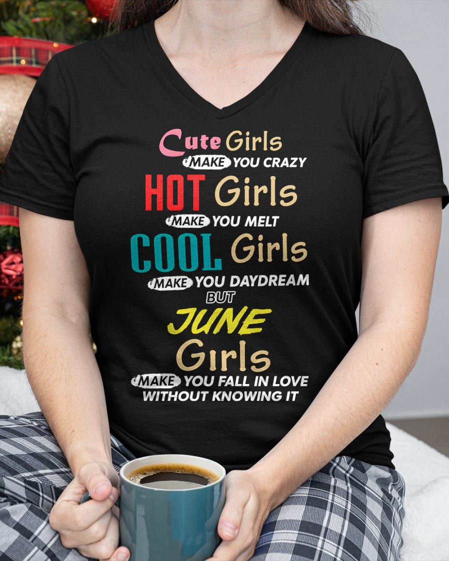 JUNE - CUTE GIRL T-Shirt For WOMAN - TRACY06 (SKU2607-252-06)