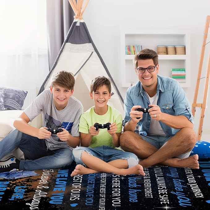 Perfect Blanket Gift for Son from Parents - Blanket To Your SON - From MOM/DAD